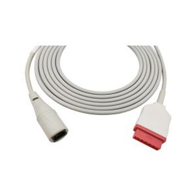 Cable Adapter Pwysedd Gwaed Transducer IBP GE Healthcare