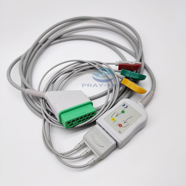 Nihon Kohden ECG Trunk Cable JC-906PA
