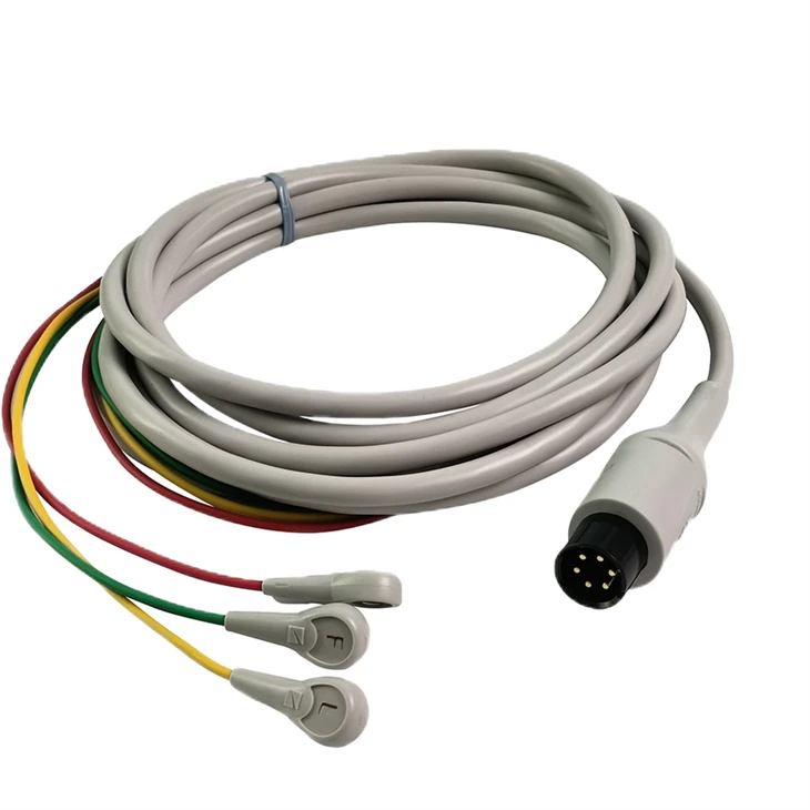 Cebl Claf ECG gwreiddiol Nihon Kohden BJ-753P